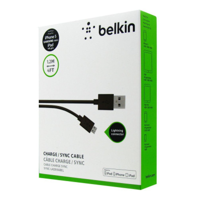 Кабель Belkin 120см Micro USB Черный